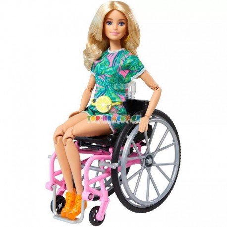 Barbie fashionistas modelka 165 na invalidním vozíku