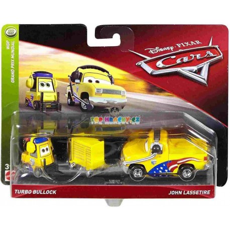 Disney Pixar Cars Turbo Bullock a John Lassetire