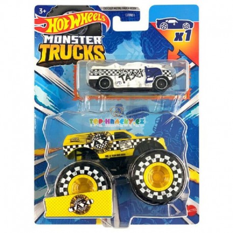 Hot Wheels Monster Trucks Taxi a angličák