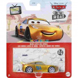 Disney Pixar Cars zlatá Rusteze Dinoco Cruz Ramirez