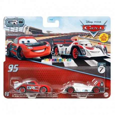 Disney Pixar Cars Blesk Lightning McQueen a Shu Todoroki