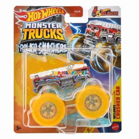 Hot Wheels Monster Trucks 5 Alarm Power Smashers truck