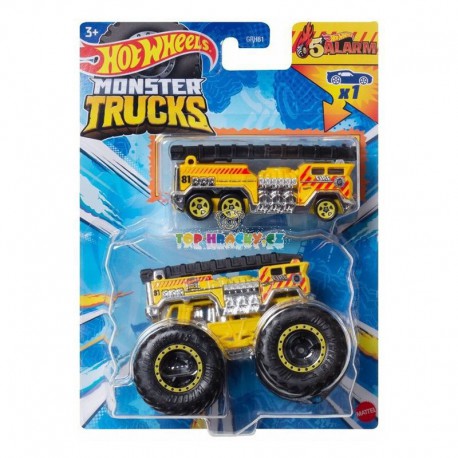 Hot Wheels Monster Trucks 5 Alarm a angličák