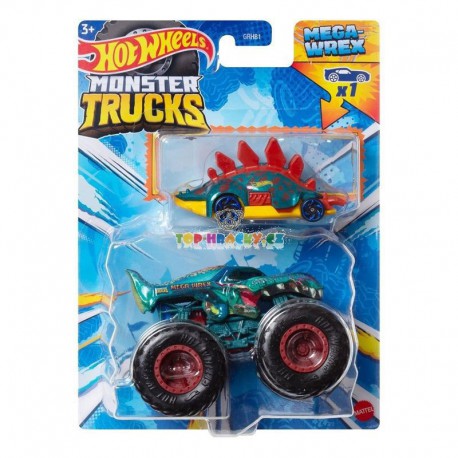 Hot Wheels Monster Trucks Mega Wrex a angličák