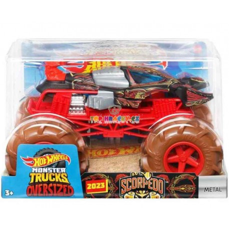 Hot Wheels Moonster Trucks velký Scorpedo 1:24