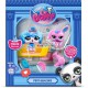 Littlest Pet Shop Petfluenceři pudl 48 a králík 49