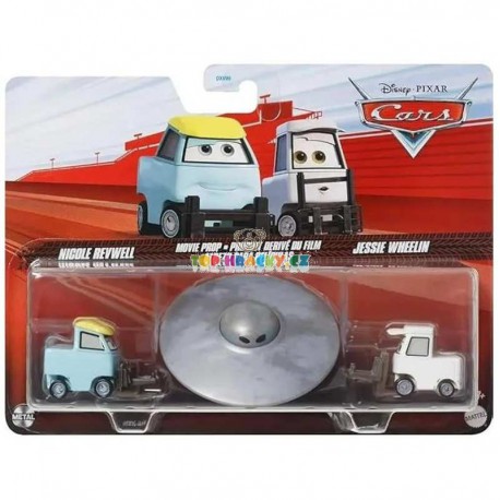 Disney Pixar Cars Nicole Revwell, Movie Prop a Jessie Wheelin